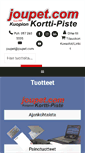 Mobile Screenshot of joupet.com